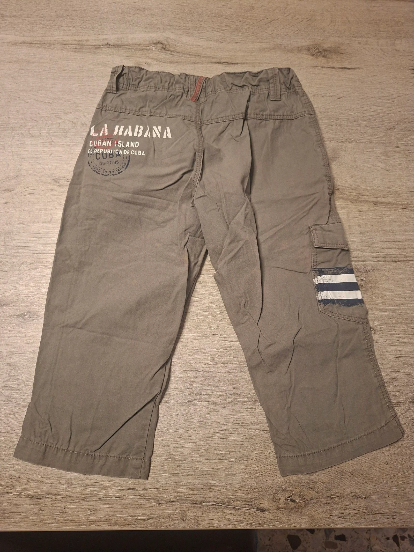 🌷F4-08🌷Pantalón 3/4 cargo para niño EN EXTENSO – Talla 10 años (131-143 cm) – Estilo aventurero y cómodo🌷 – photo 4